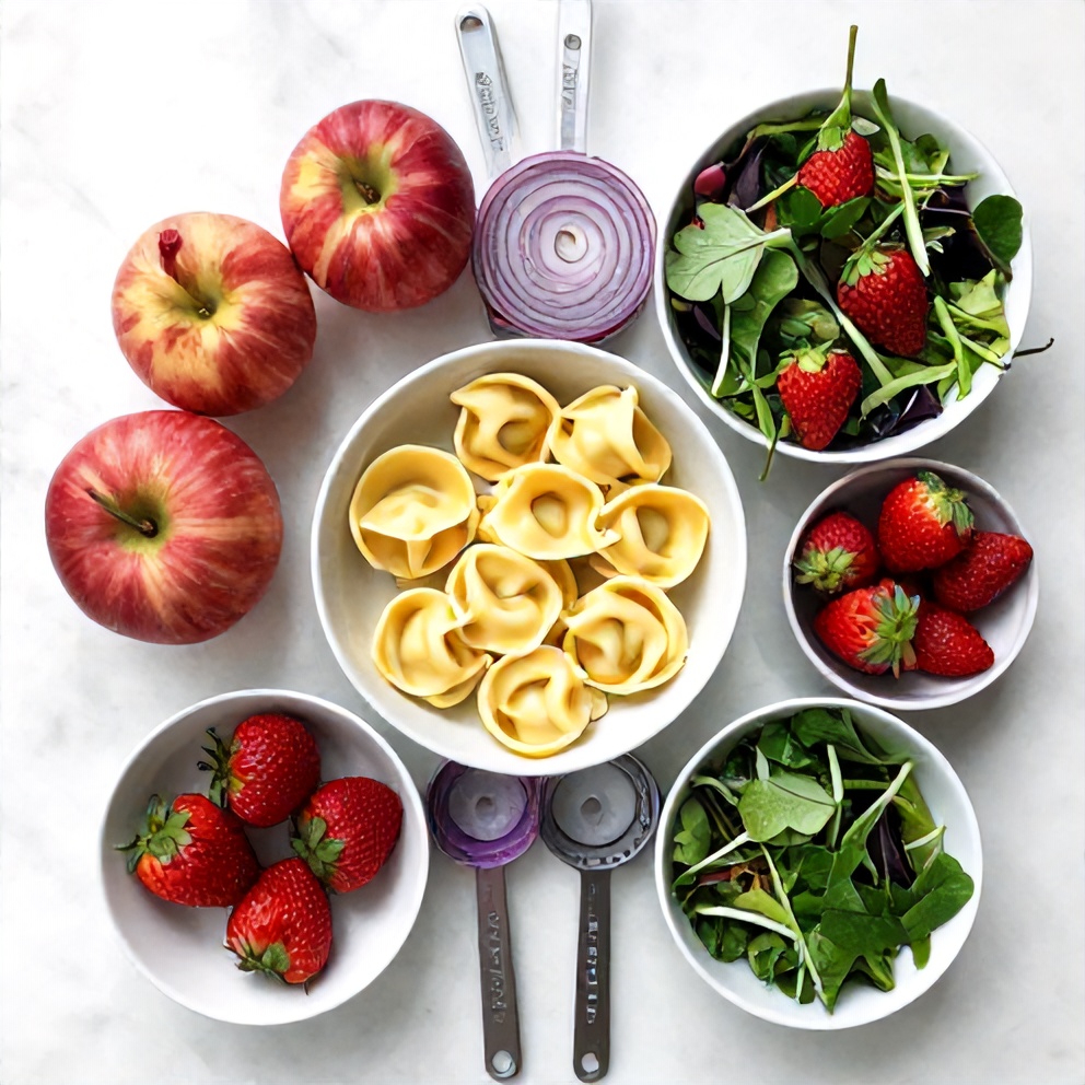 Apple Tortellini Salad Ingredients