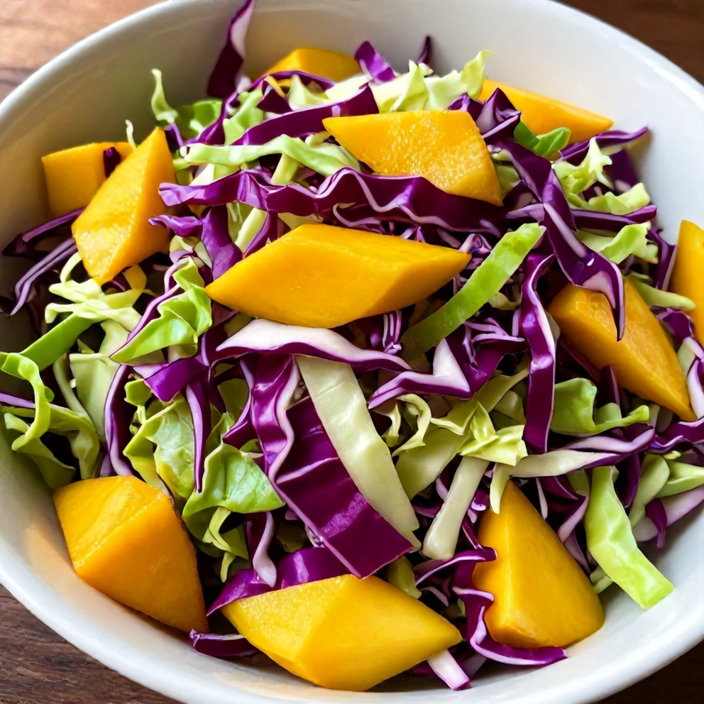 fresh mango slaw