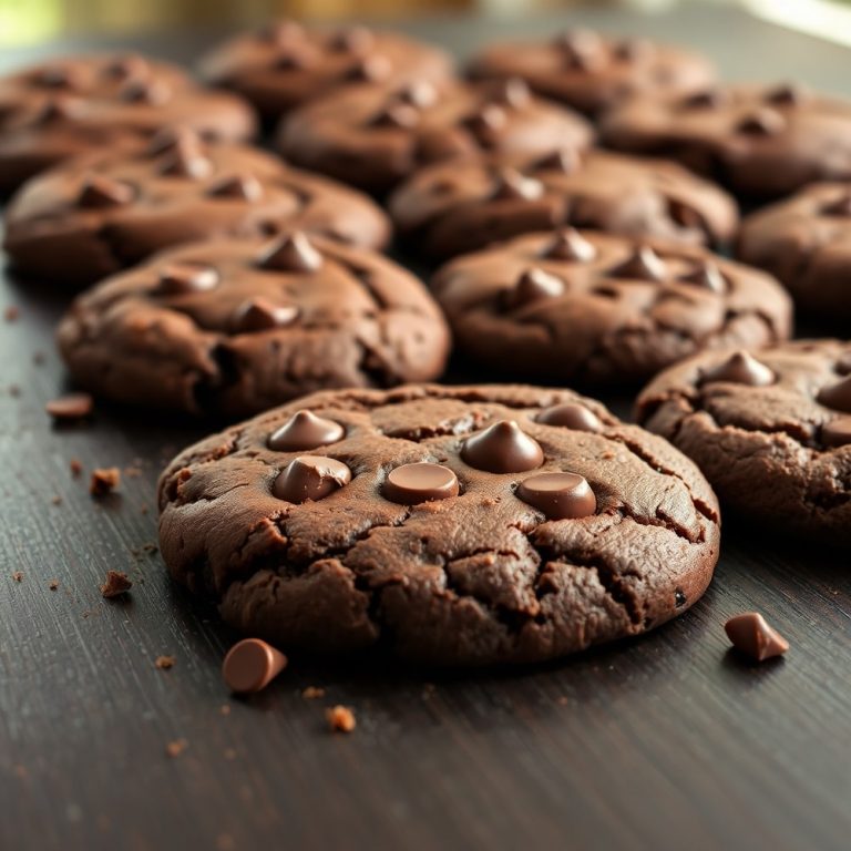 fudgy chocolate brownie cookies