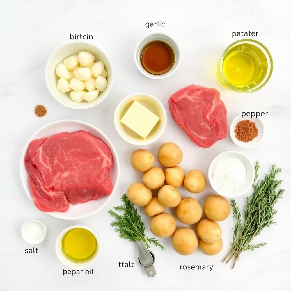 Garlic Butter Steak Bites Ingredients