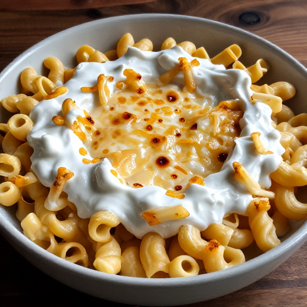 Greek Yogurt Macaroni Cheese