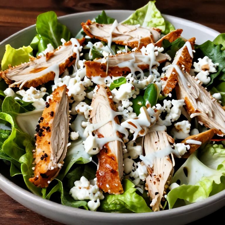 high protein buffalo chicken salad
