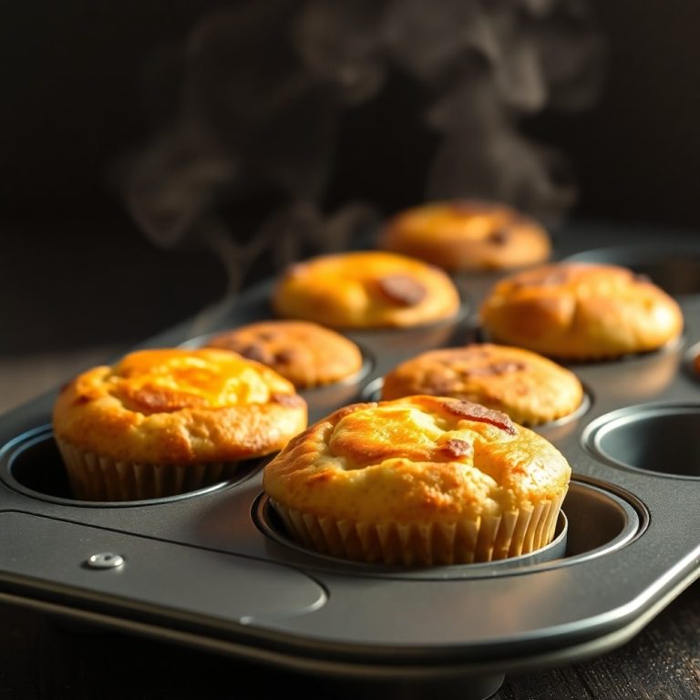 high protein pancake muffins