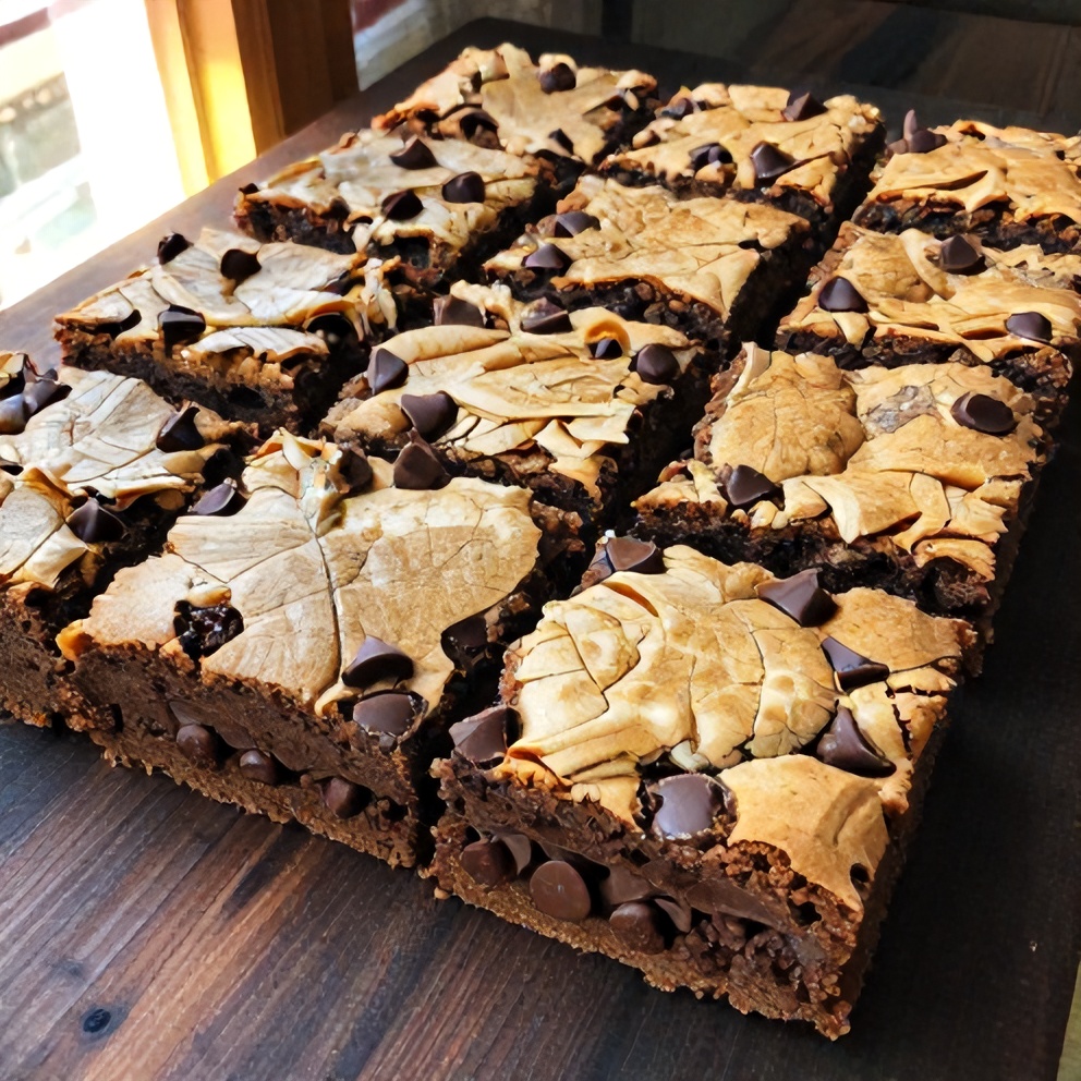 moist banana bread brownies