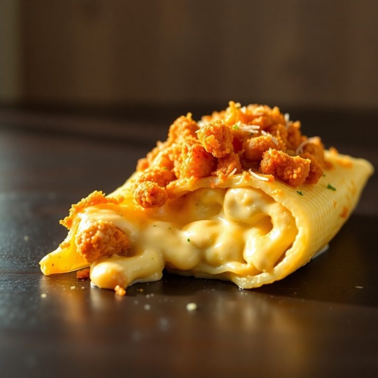 Mozzarella Garlic Butter Chicken Bowties in Cheesy Cream