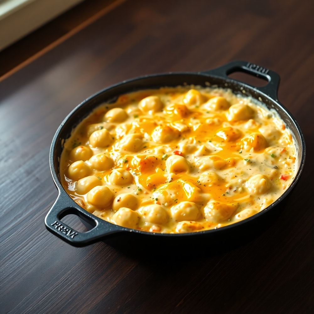 one pot creamy gnocchi chicken pot pie