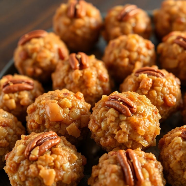 Pecan Crunch Glazed Bites