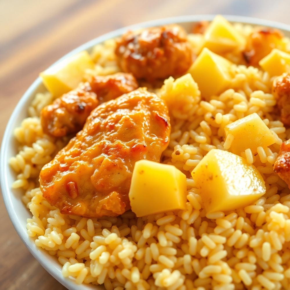 Pineapple Chicken and Rice