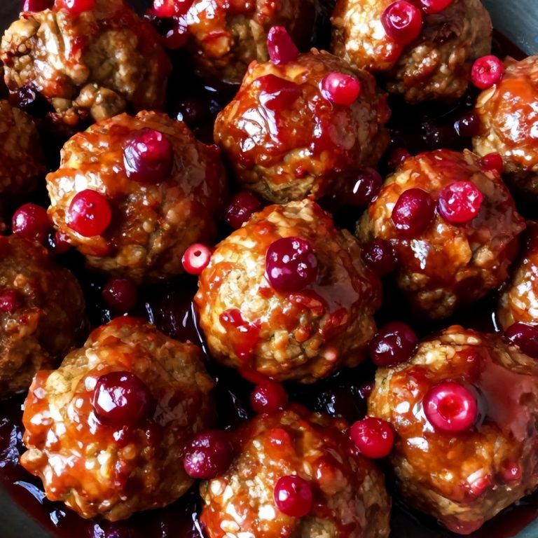Cranberry Meatballs