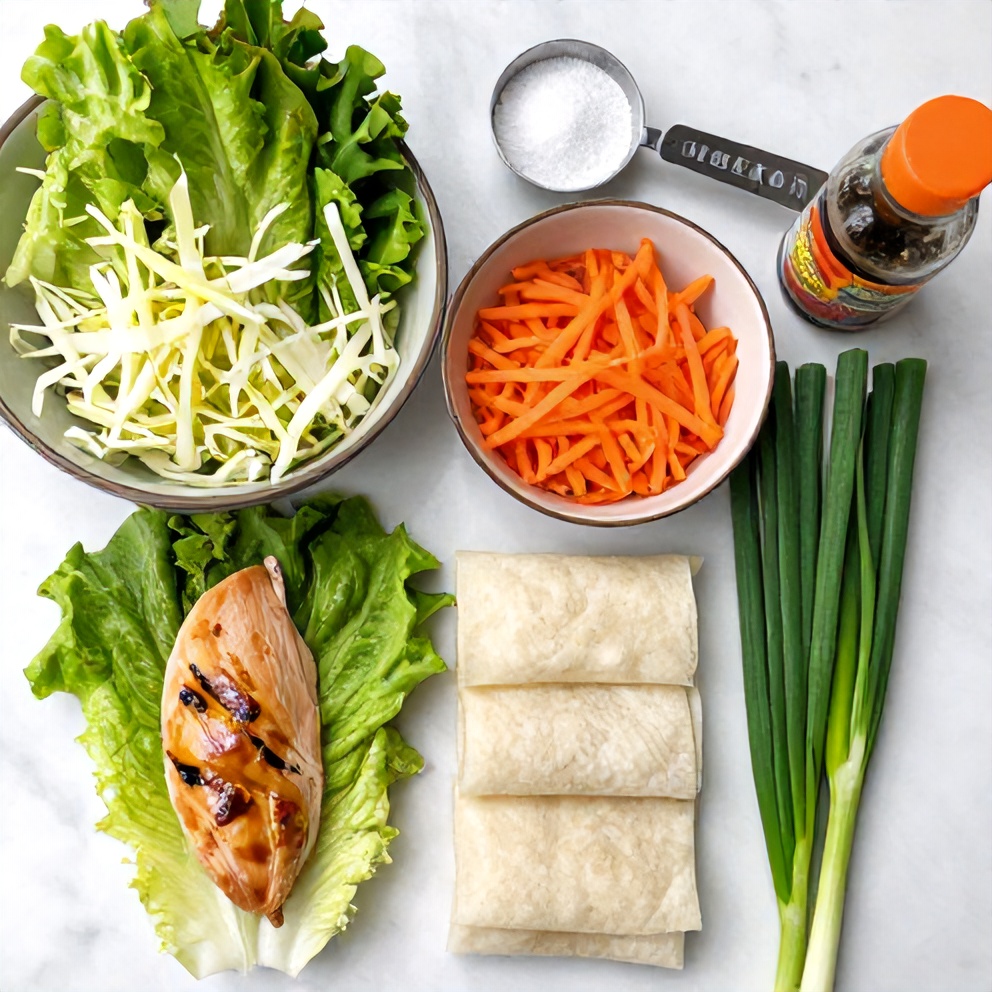 Thai Chicken Wrap Ingredients