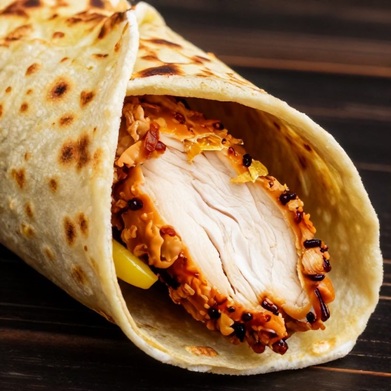 Thai-Inspired Chicken Wrap