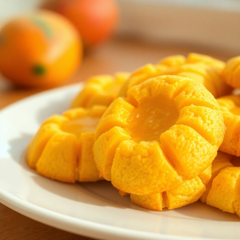 tropical mango cookies